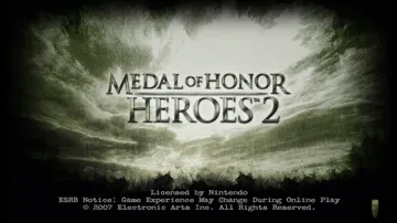 Medal of Honor- Heroes 2 screen shot title